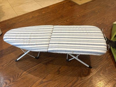Tabletop ironing board