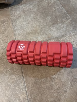 321 Strong foam roller, red