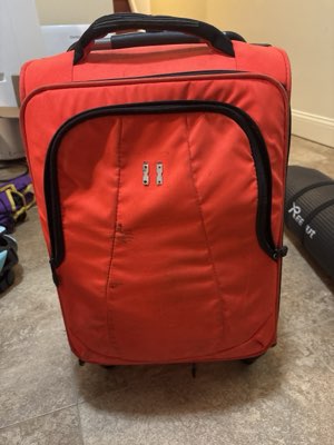 Cabin case, bright orange, two-wheel