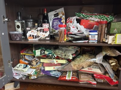 The dry store, unsorted