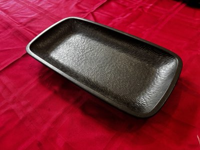 Black catch-all tray