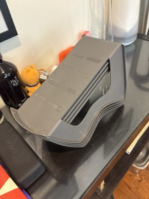 IKEA MURVEL shoe organiser, grey