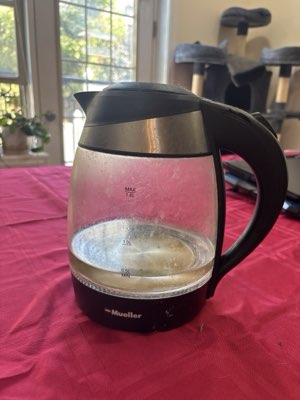Mueller glass kettle, 1.8L