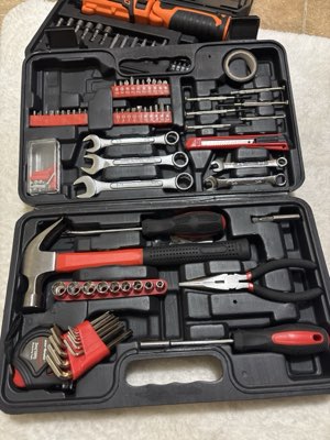 Tool kit in a hard case